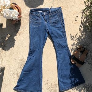 Free People flare jeans